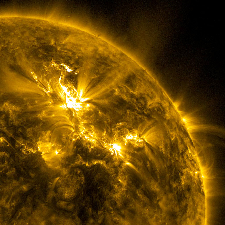 Geo-effective Flare and Coronal Mass Ejection - Close Up