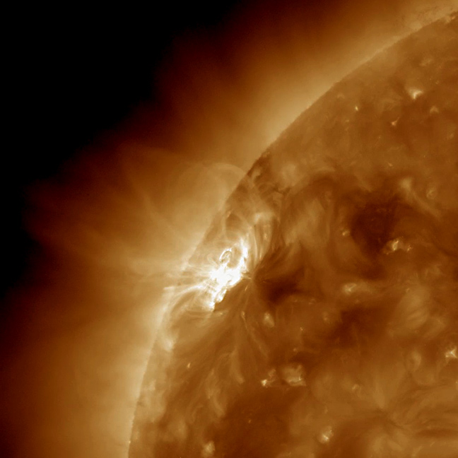 Profile of an Active Region