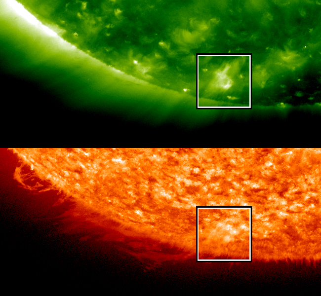 A Coronal Flash