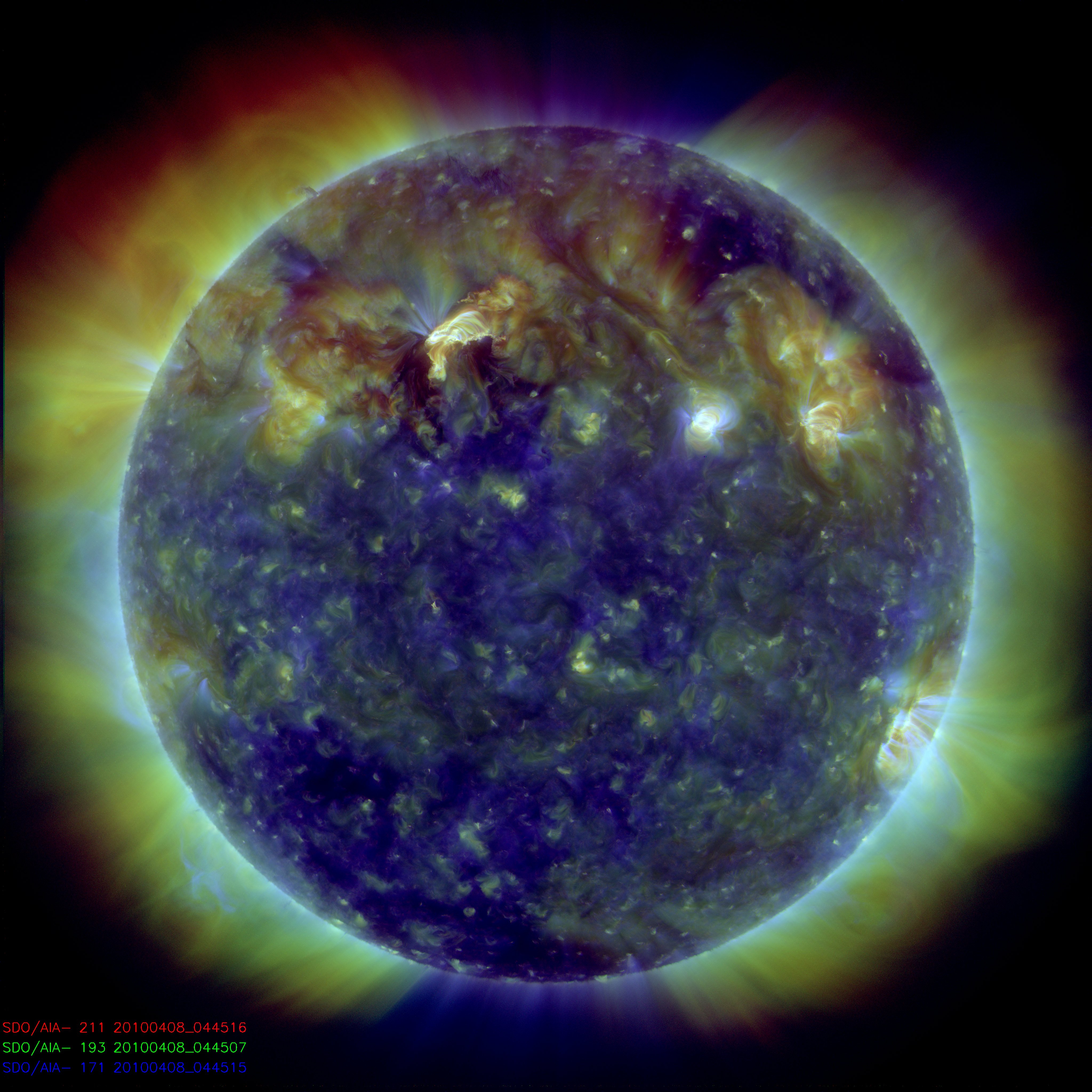 AIA multi-temperature images of eruption and flare - AIA